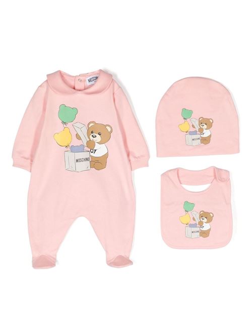 Tuta neonata orsetto MOSCHINO BABY | MUY05KLCA4050209